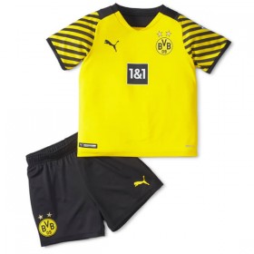 Jalkapallo Pelipaidat BVB Borussia Dortmund Lasten Kotipaita 2021-2022 Lyhythihainen